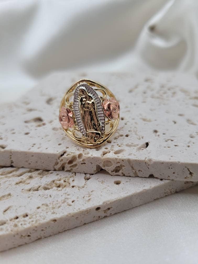 Guadalupe tri-color ring