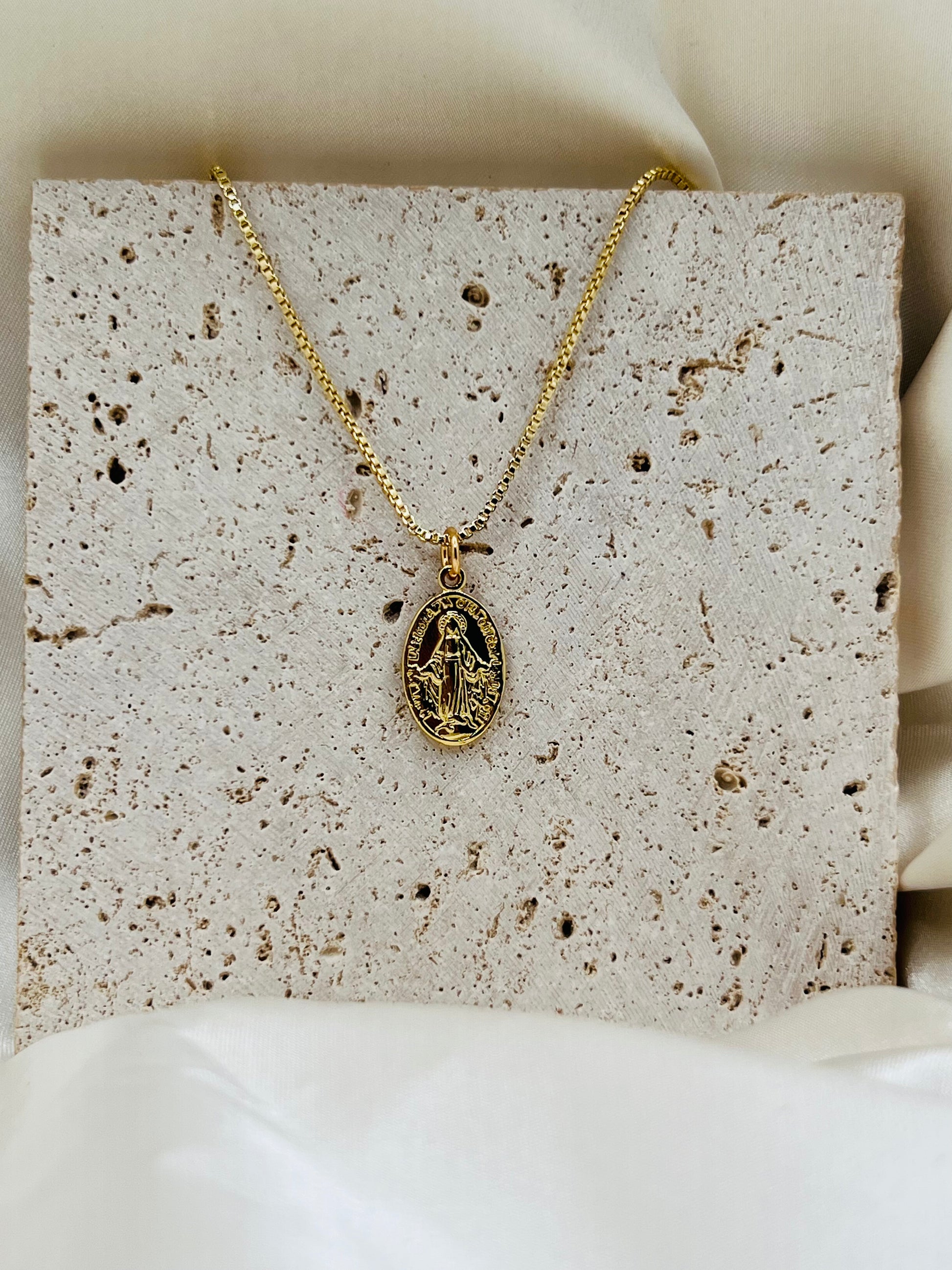 Miraculous Mary necklace