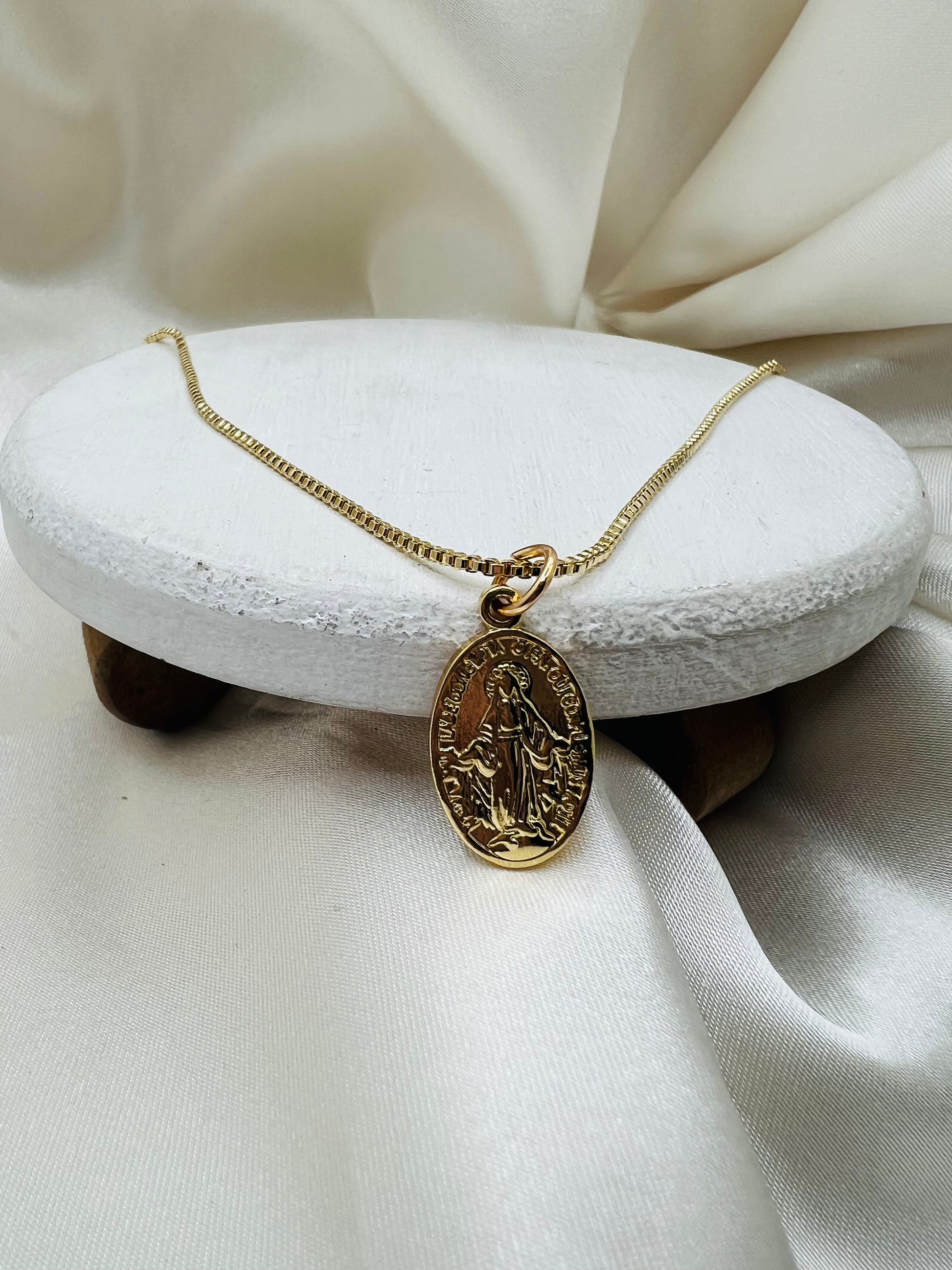 Miraculous Mary necklace
