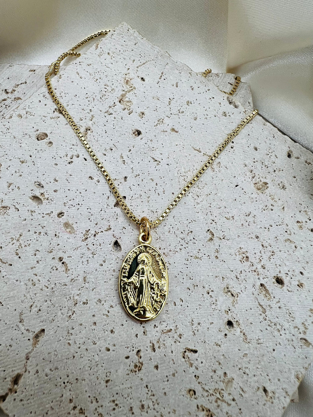 Miraculous Mary necklace