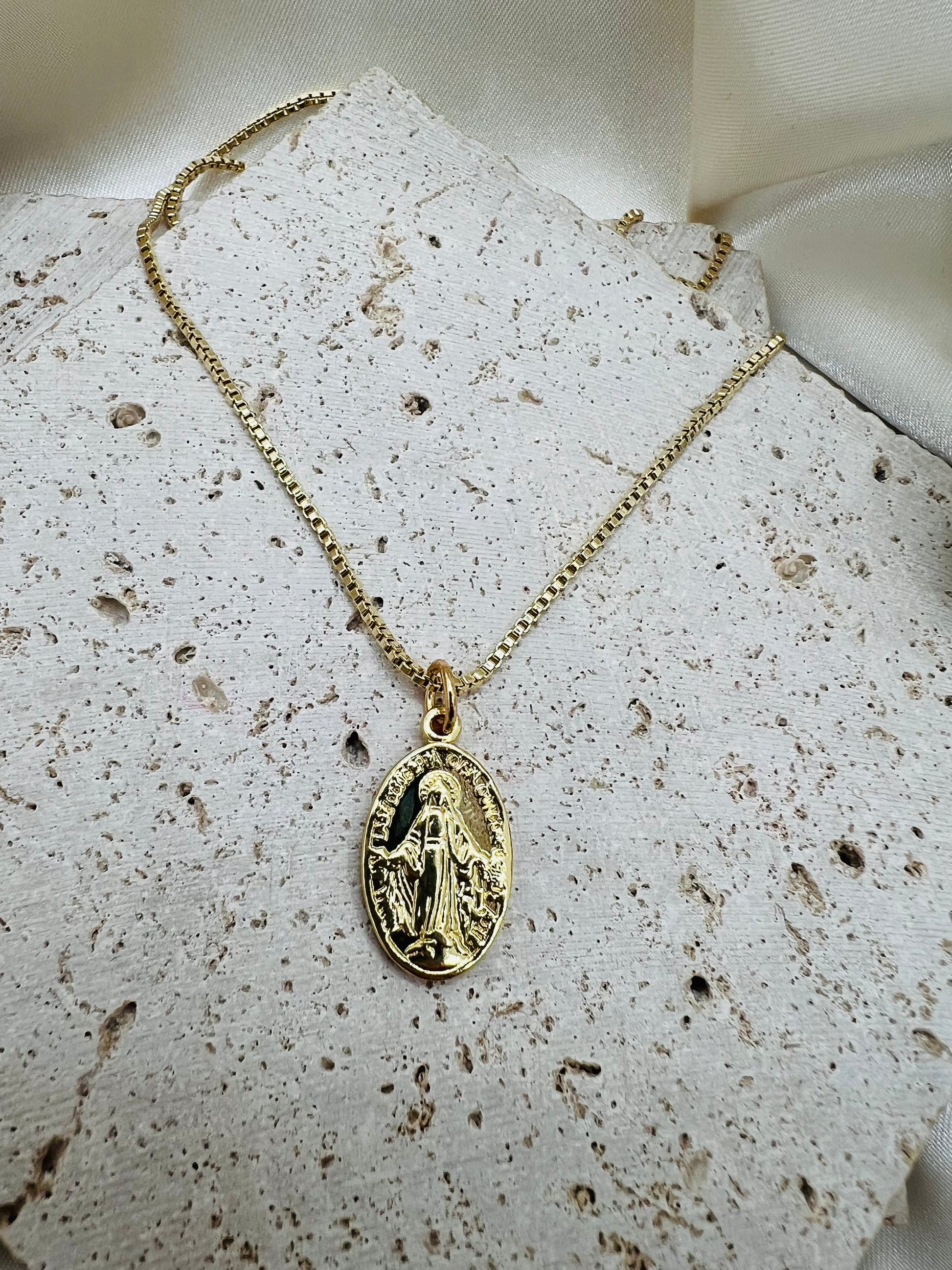 Miraculous Mary necklace