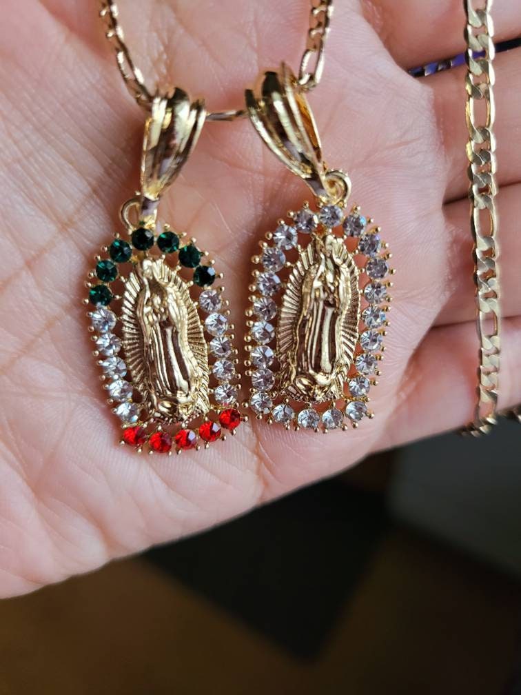 Virgin Mary necklace