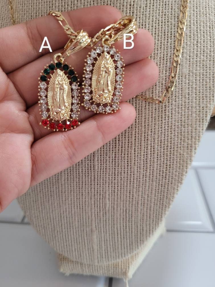 Virgin Mary necklace