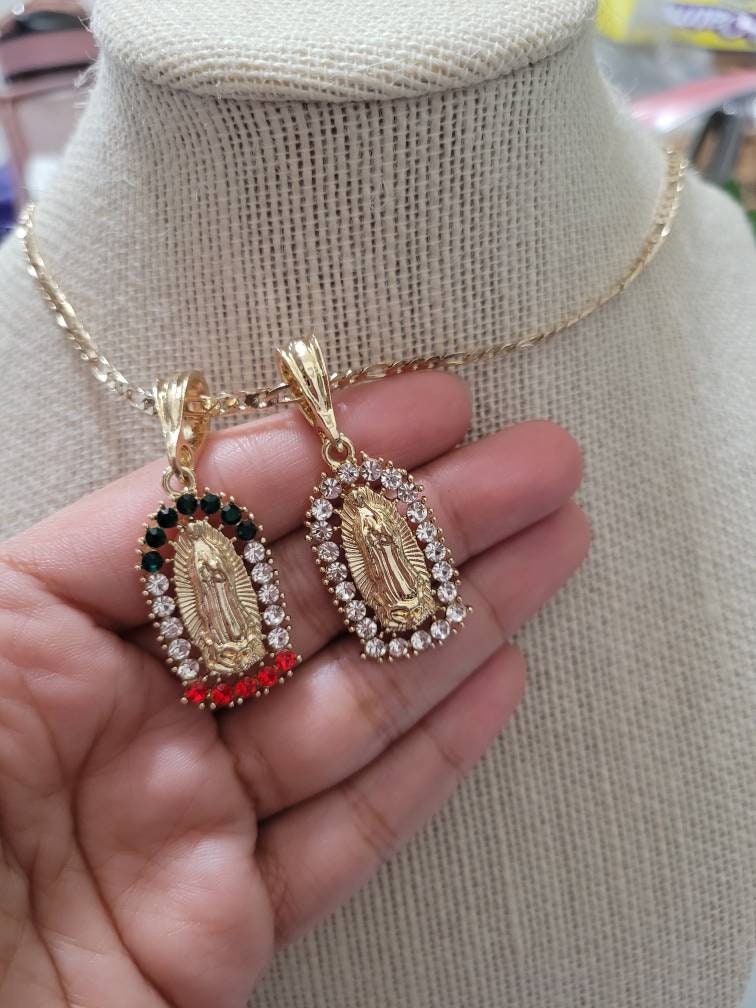 Virgin Mary necklace