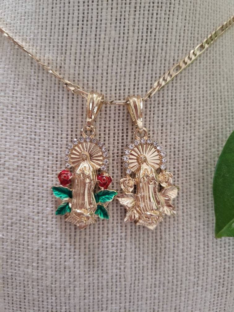 Virgin Mary Guadalupe necklace