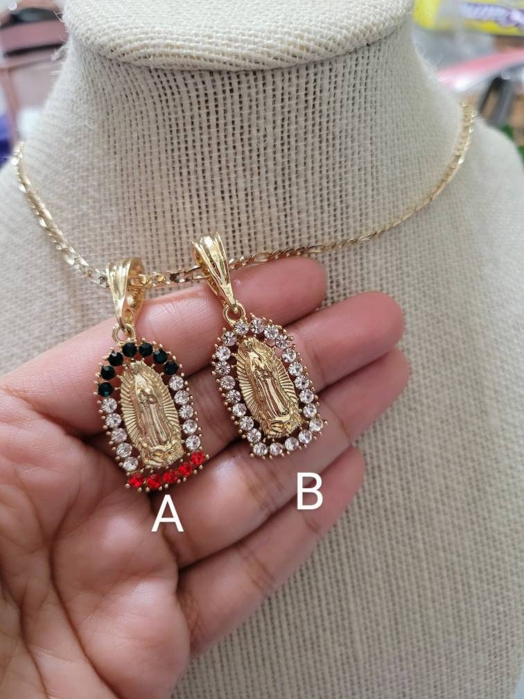 Virgin Mary necklace