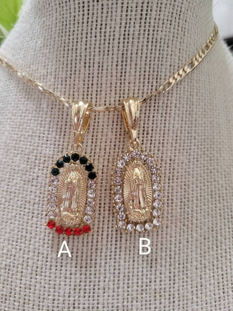 Virgin Mary necklace