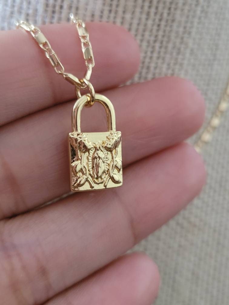 Tiny Virgin Mary Lock