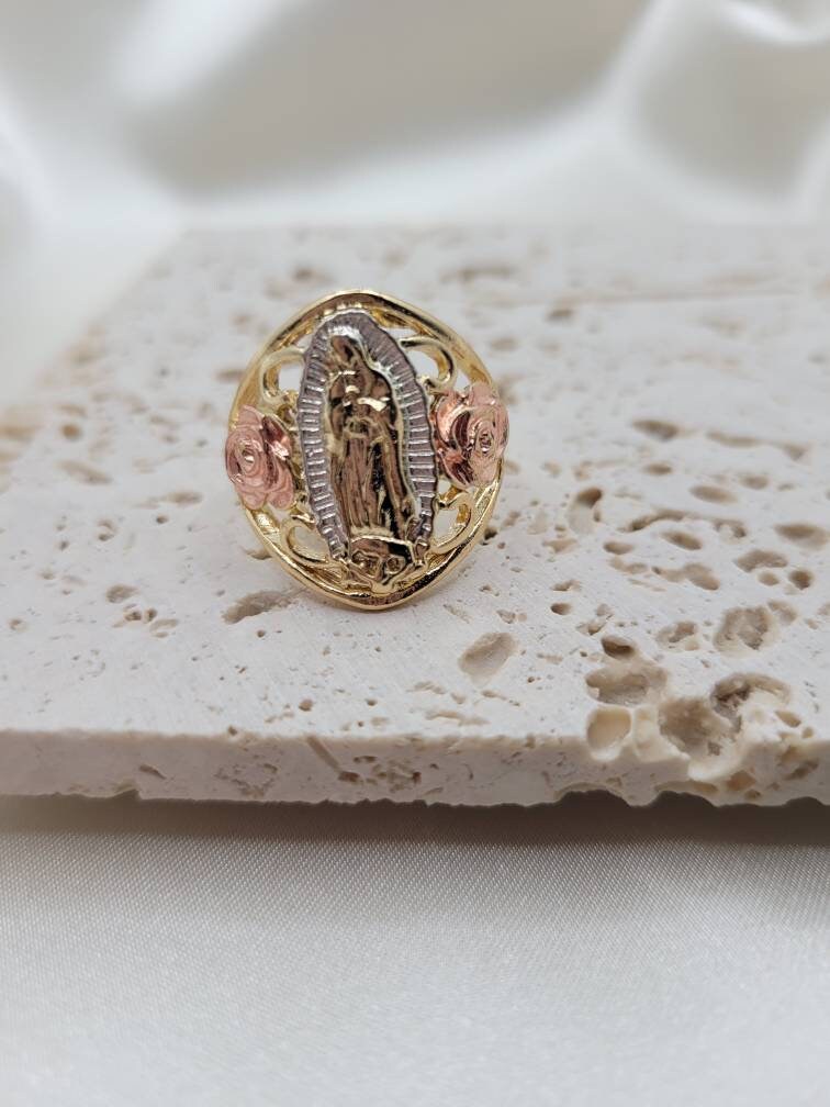 Guadalupe tri-color ring