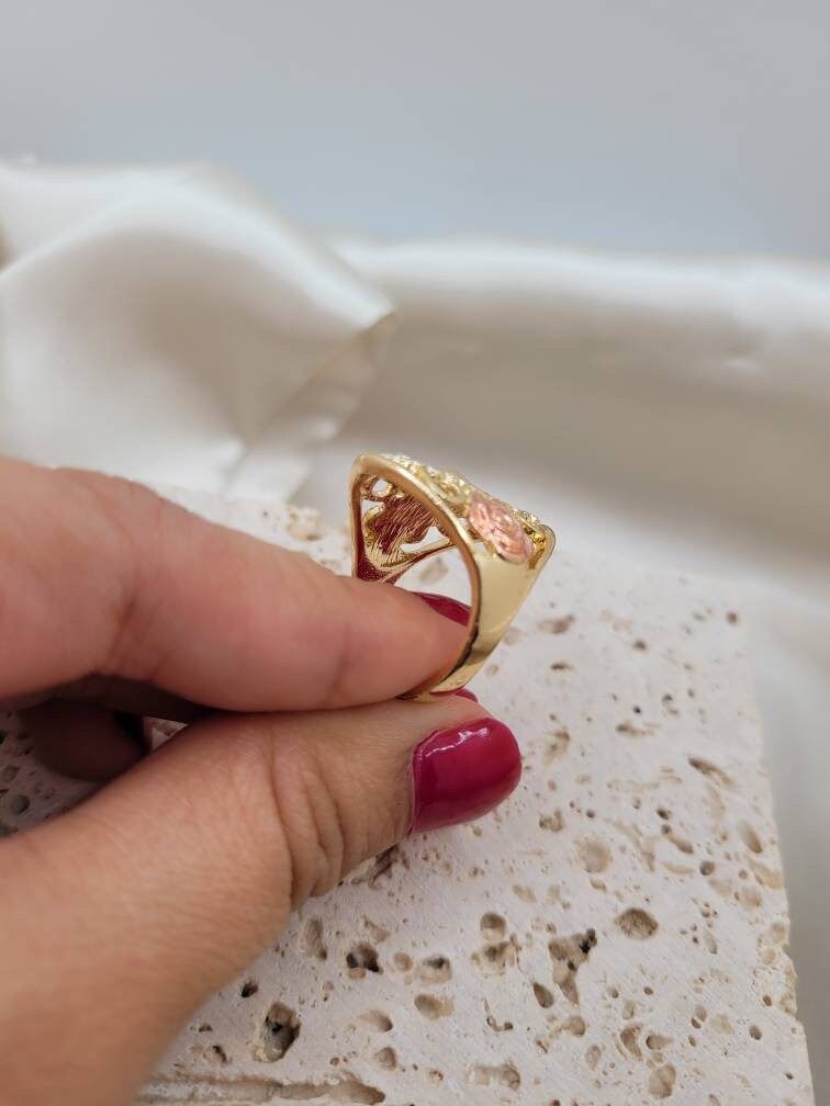Guadalupe tri-color ring