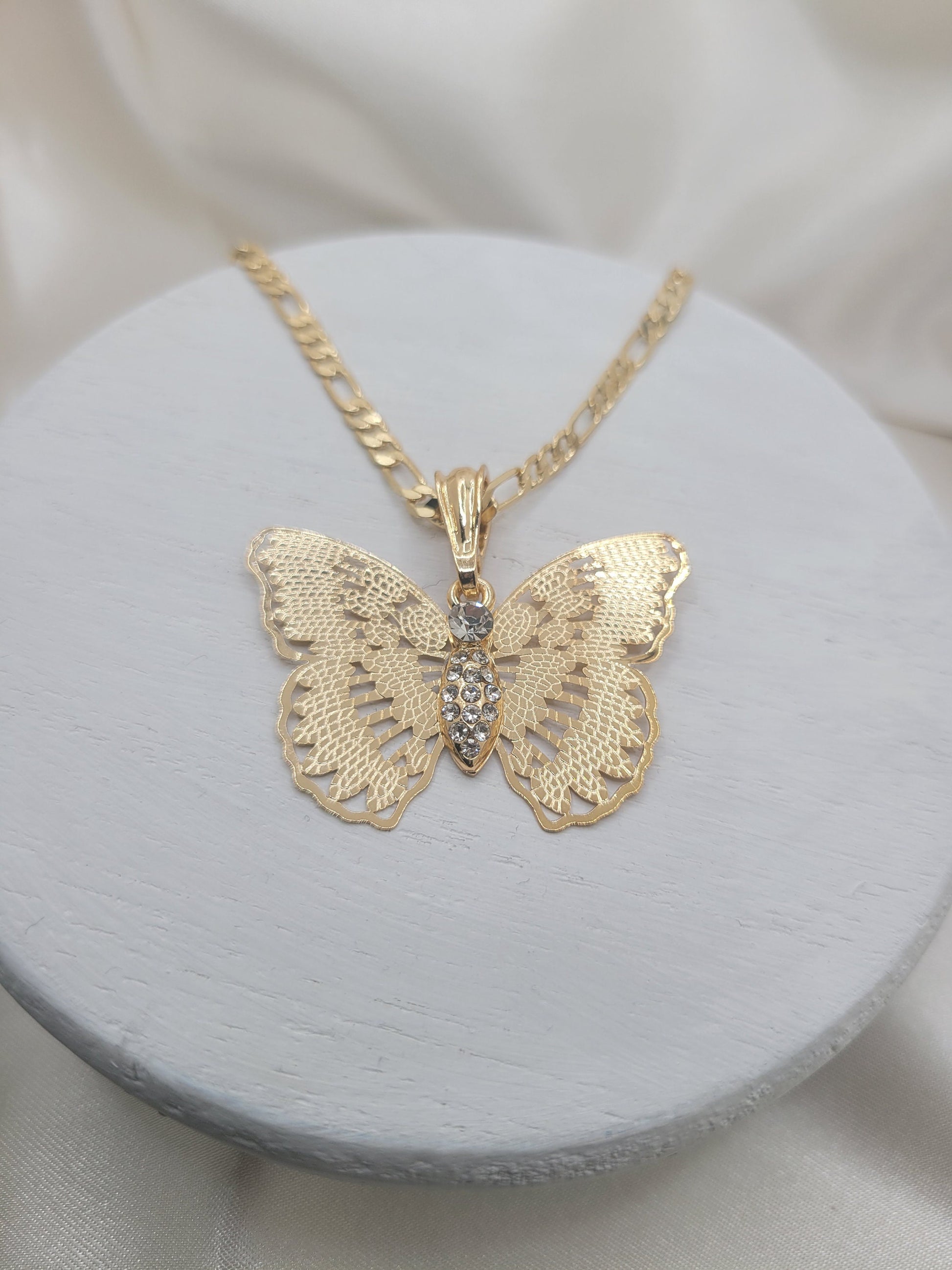 Monarch Butterfly pendant Necklace