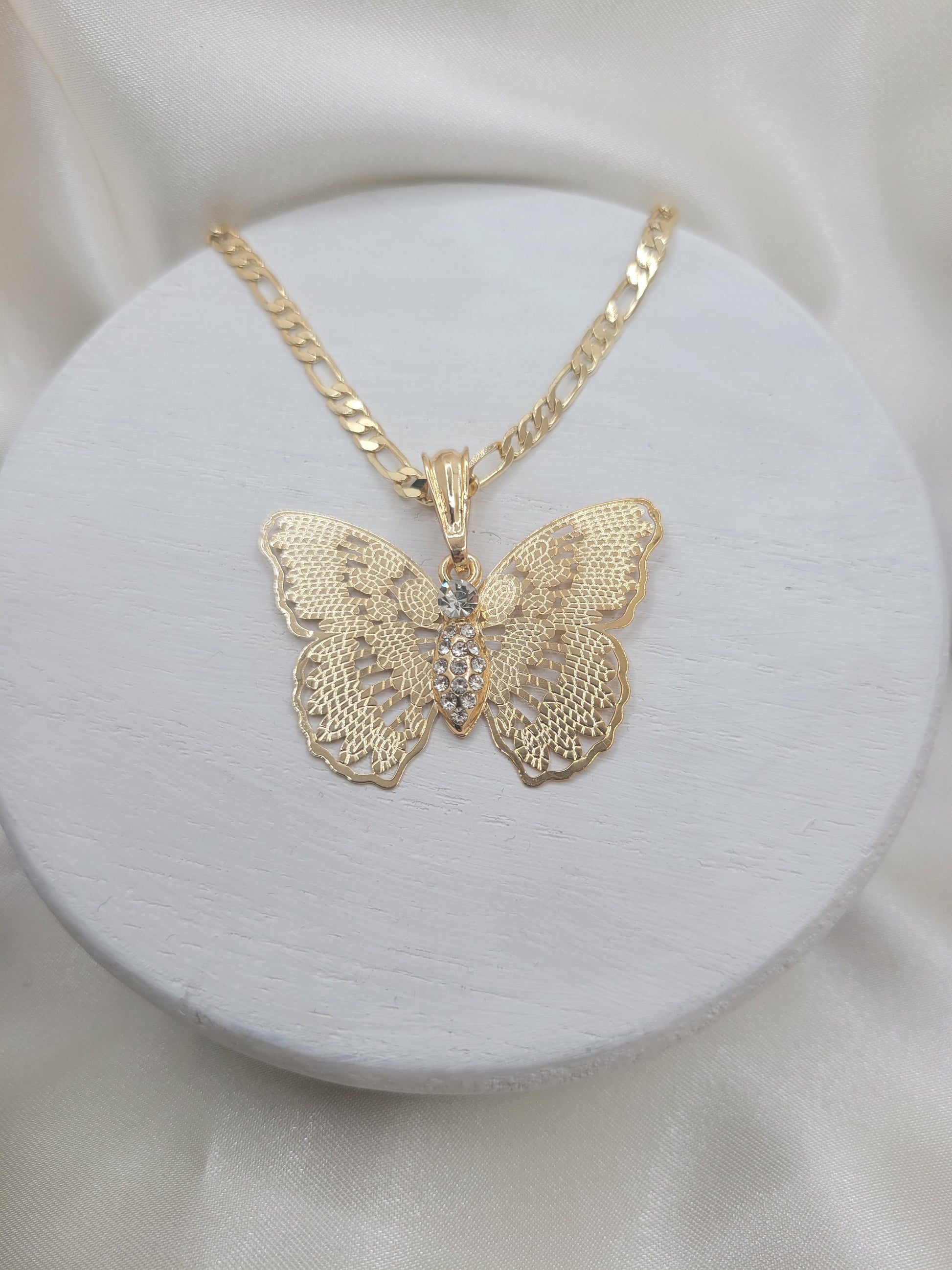 Monarch Butterfly pendant Necklace