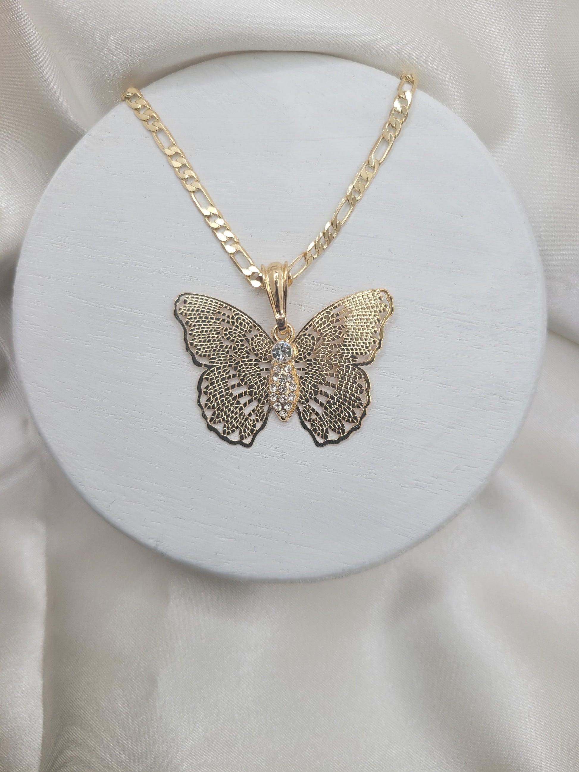 Monarch Butterfly pendant Necklace