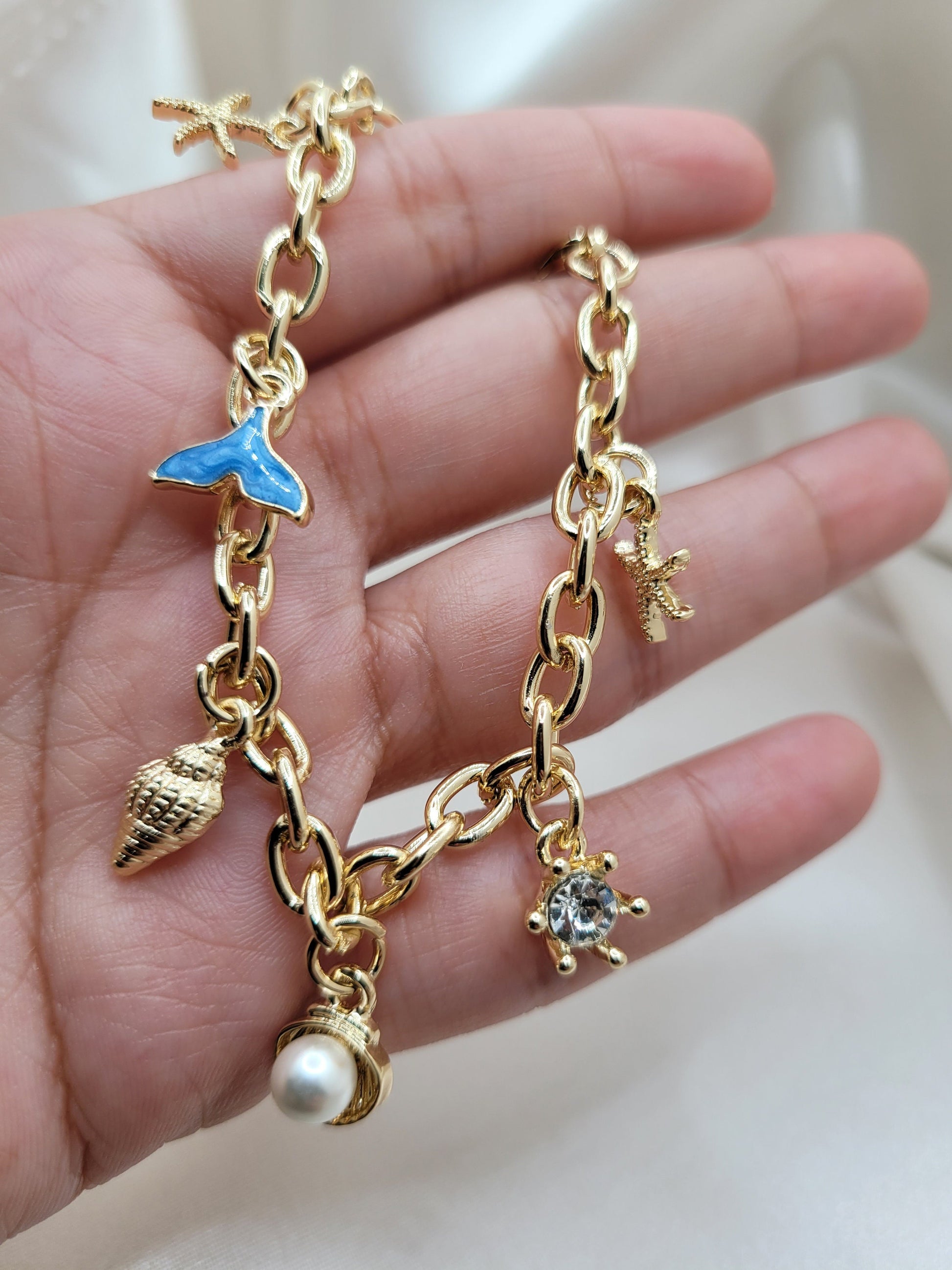 Summer Oceanic charm Bracelet