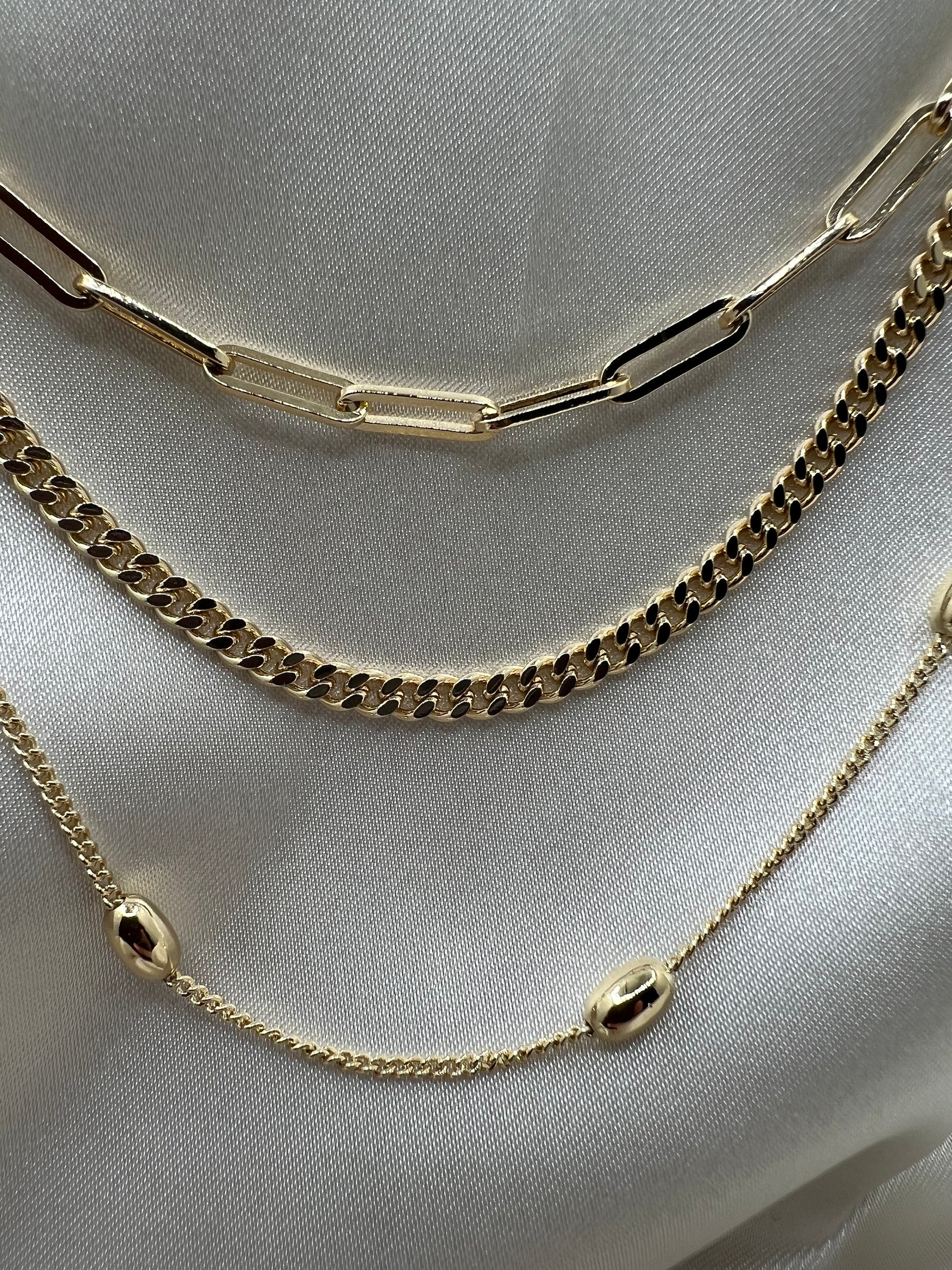 Layered chain set of 3B