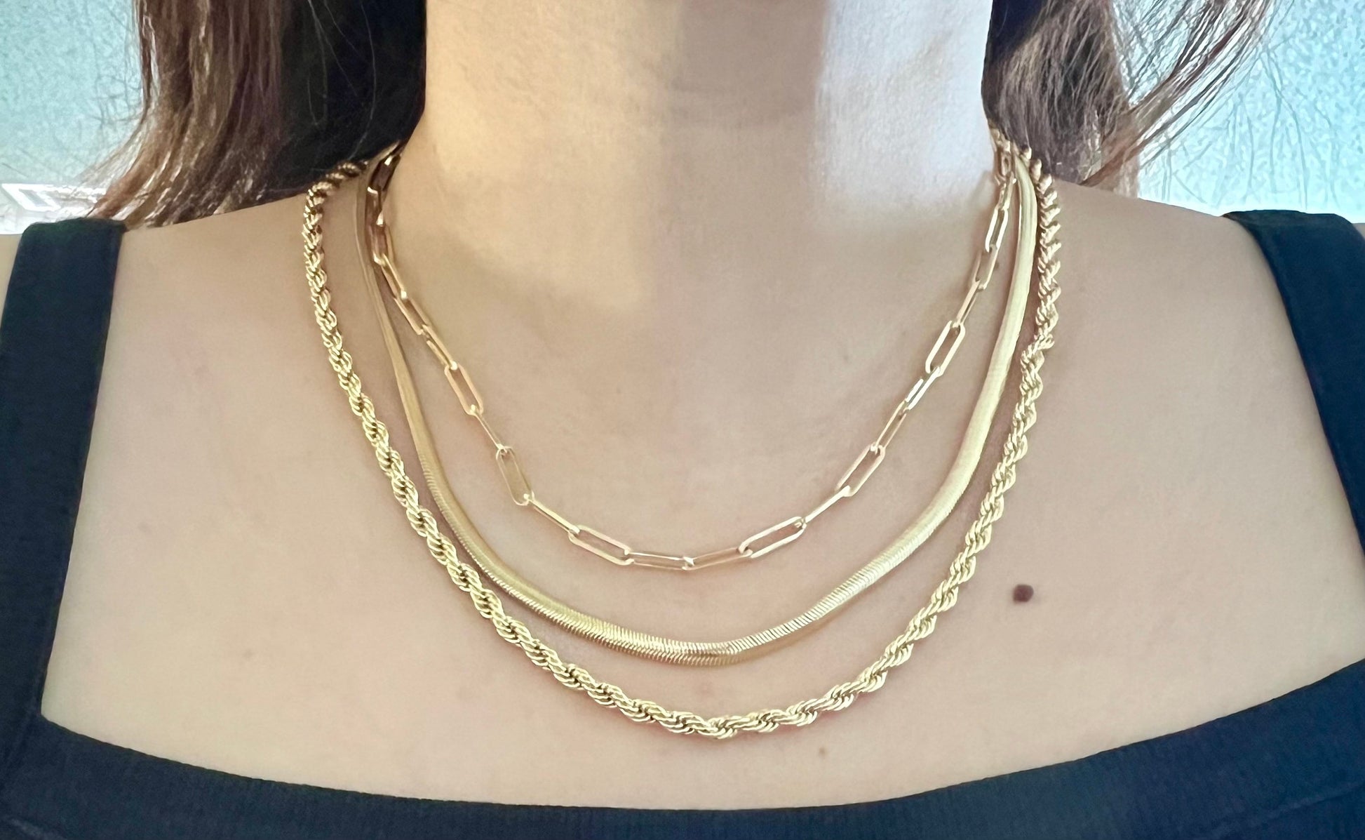 Layered chain set of 3A