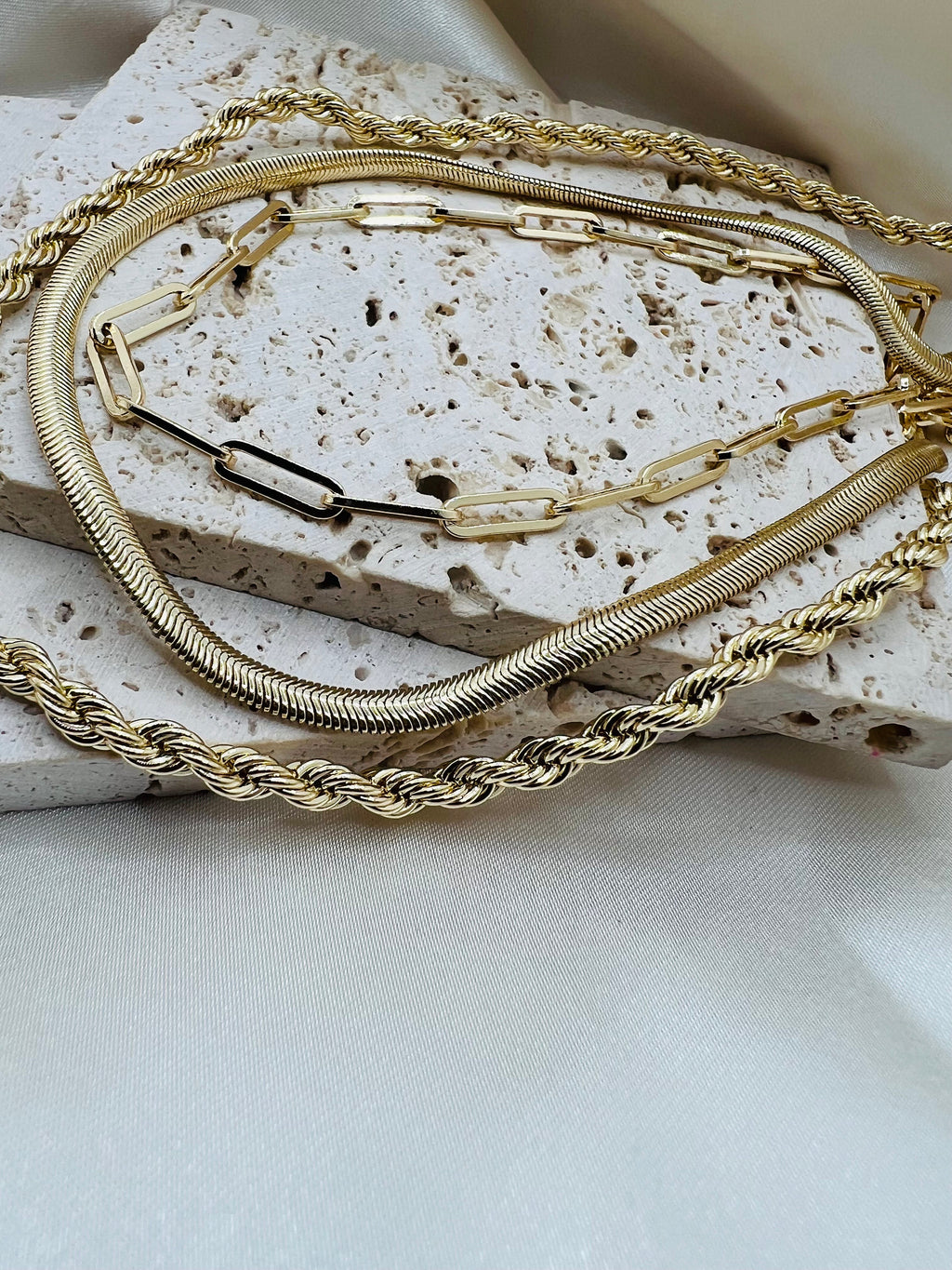 Layered chain set of 3A