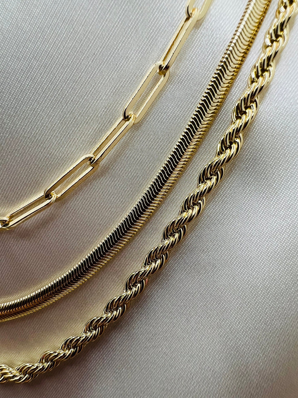 Layered chain set of 3A